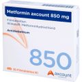 METFORMIN axcount 850 mg Filmtabletten