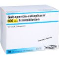 GABAPENTIN-ratiopharm 600 mg Filmtabletten