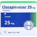 CLOZAPIN HEXAL 25 mg Tabletten