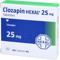 CLOZAPIN HEXAL 25 mg Tabletten