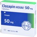 CLOZAPIN HEXAL 50 mg Tabletten