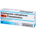 CITALOPRAM-ratiopharm 20 mg Filmtabletten