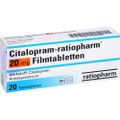 CITALOPRAM-ratiopharm 20 mg Filmtabletten