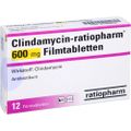 CLINDAMYCIN-ratiopharm 600 mg Filmtabletten