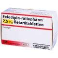 FELODIPIN-ratiopharm 2,5 mg Retardtabletten