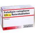 FELODIPIN-ratiopharm 2,5 mg Retardtabletten