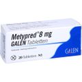 METYPRED 8 mg GALEN Tabletten