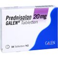 PREDNISOLON 20 mg GALEN Tabletten