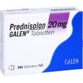 PREDNISOLON 20 mg GALEN Tabletten