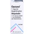 OPATANOL 1 mg/ml Augentropfen