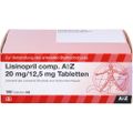 LISINOPRIL comp. AbZ 20/12,5 mg Tabletten