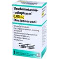 BECLOMETASON-ratiopharm 0,05mg Dosieraer.200 Hub