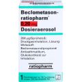 BECLOMETASON-ratiopharm 0,20mg Dosieraer.200 Hub