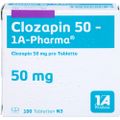 CLOZAPIN 50-1A Pharma Tabletten