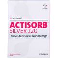 ACTISORB 220 Silver 6,5x9,5 cm steril Kompressen