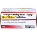 LISINOPRIL-ratiopharm comp. 10/12,5 mg Tabletten