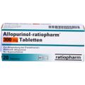 ALLOPURINOL-ratiopharm 300 mg Tabletten