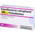 CIPROFLOXACIN-ratiopharm 500 mg Filmtabletten