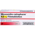 MOXONIDIN-ratiopharm 0,2 mg Filmtabletten