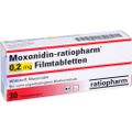 MOXONIDIN-ratiopharm 0,2 mg Filmtabletten