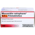 MOXONIDIN-ratiopharm 0,3 mg Filmtabletten