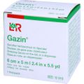 GAZIN Verbandmull 6 cmx5 m 4fach gerollt