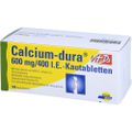 CALCIUM DURA Vit D3 600 mg/400 I.E. Kautabletten