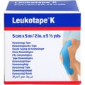 LEUKOTAPE K 5 cm blau