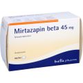 MIRTAZAPIN beta 45 mg Schmelztabletten