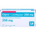 CIPRO-1A Pharma 250 mg Filmtabletten