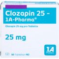 CLOZAPIN 25-1A Pharma Tabletten