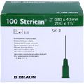 STERICAN Kanülen Luer-Lok 0,80x40 mm Gr.2 grün