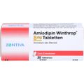 AMLODIPIN Winthrop 5 mg Tabletten