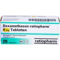 DEXAMETHASON-ratiopharm 4 mg Tabletten