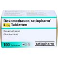 DEXAMETHASON-ratiopharm 4 mg Tabletten