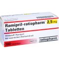 RAMIPRIL-ratiopharm 2,5 mg Tabletten