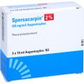 SPERSACARPIN 2% Augentropfen