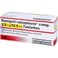 RAMIPRIL-ratiopharm comp.2,5 mg/12,5 mg Tabletten