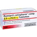 RAMIPRIL-ratiopharm comp.2,5 mg/12,5 mg Tabletten