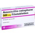 AMOXICILLIN-ratiopharm 500 mg Filmtabletten