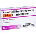 AMOXICILLIN-ratiopharm 750 mg Filmtabletten