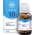 BIOCHEMIE DHU 10 Natrium sulfur.D 12 Tabletten