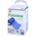 RATIOLINE acute Fixierbinde kohäsiv 8 cmx4 m blau