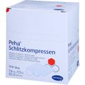 PEHA SCHLITZKOMPRESSEN 7,5x7,5 cm steril