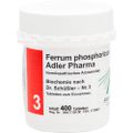 BIOCHEMIE Adler 3 Ferrum phosphoricum D 12 Tabl.