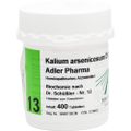 BIOCHEMIE Adler 13 Kalium arsenicosum D 12 Tabl.