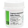 BIOCHEMIE Adler 19 Cuprum arsenicosum D 12 Tabl.