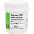 BIOCHEMIE Adler 26 Selenium D 12 Tabletten