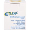 ERENA Mullkompr.5x5 cm steril 8fach