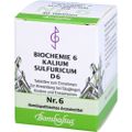 BIOCHEMIE 6 Kalium sulfuricum D 6 Tabletten